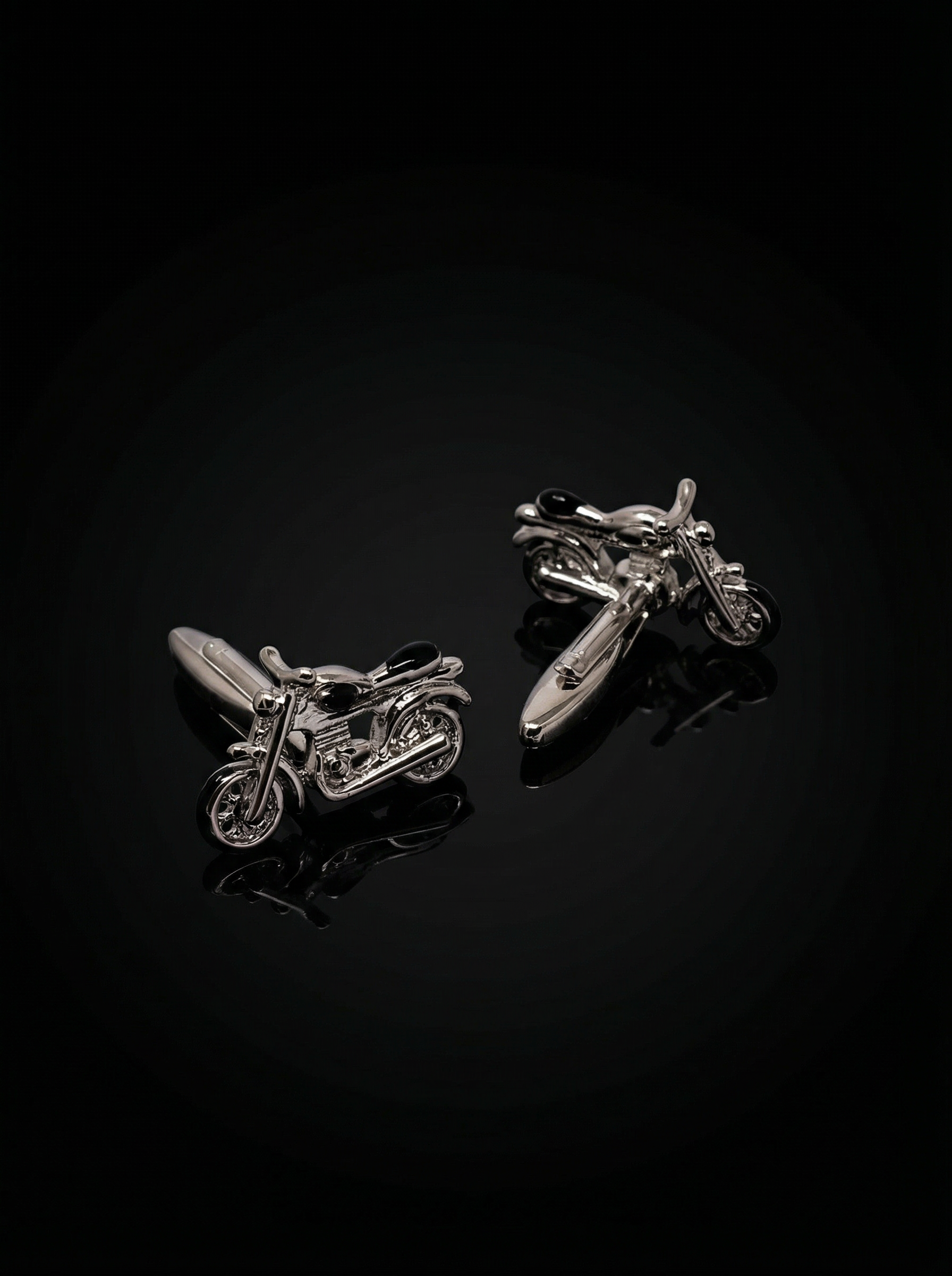 Motorcycle Figurine Cufflinks Tivaaro