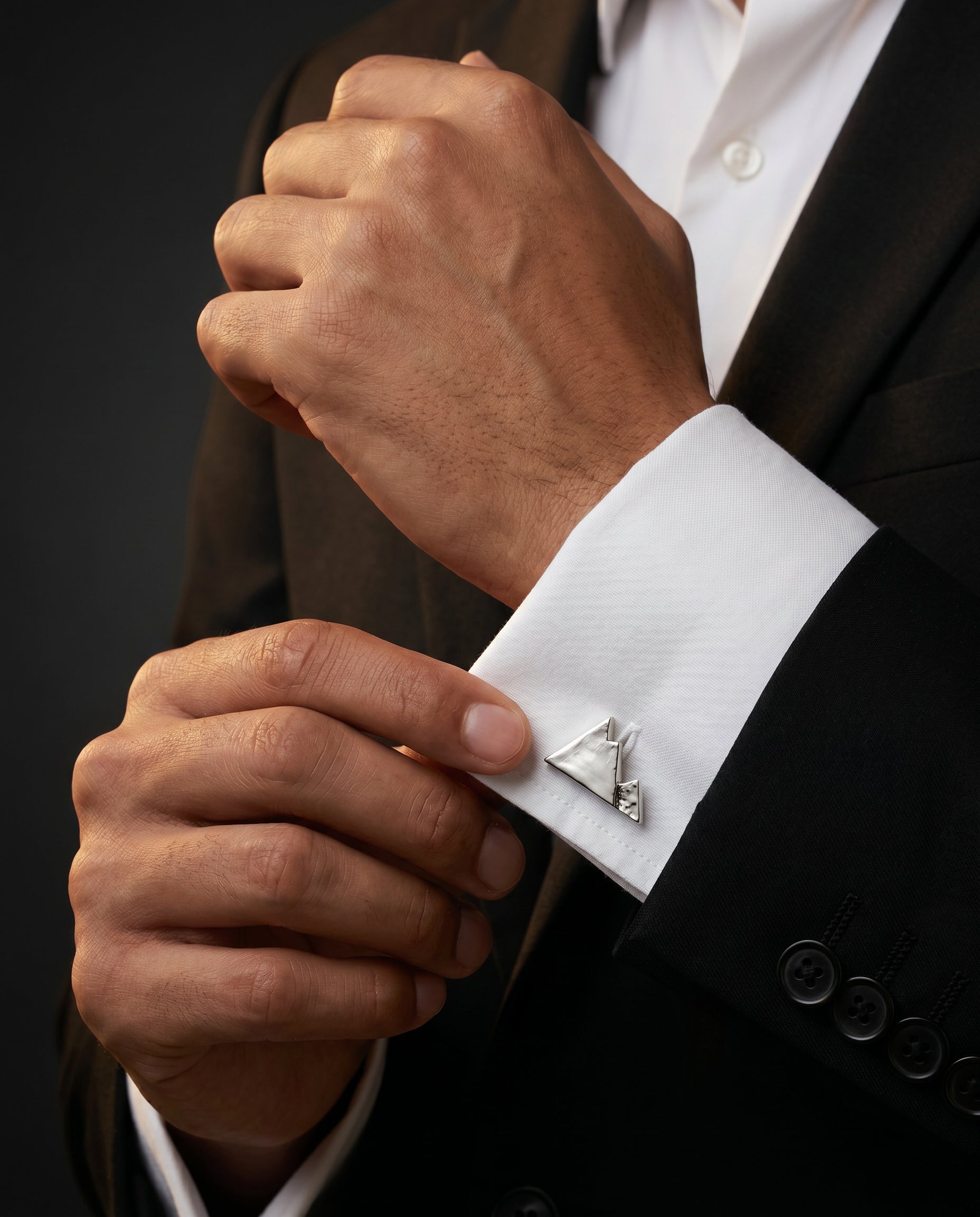 Mountain Cufflinks by Tivaaro