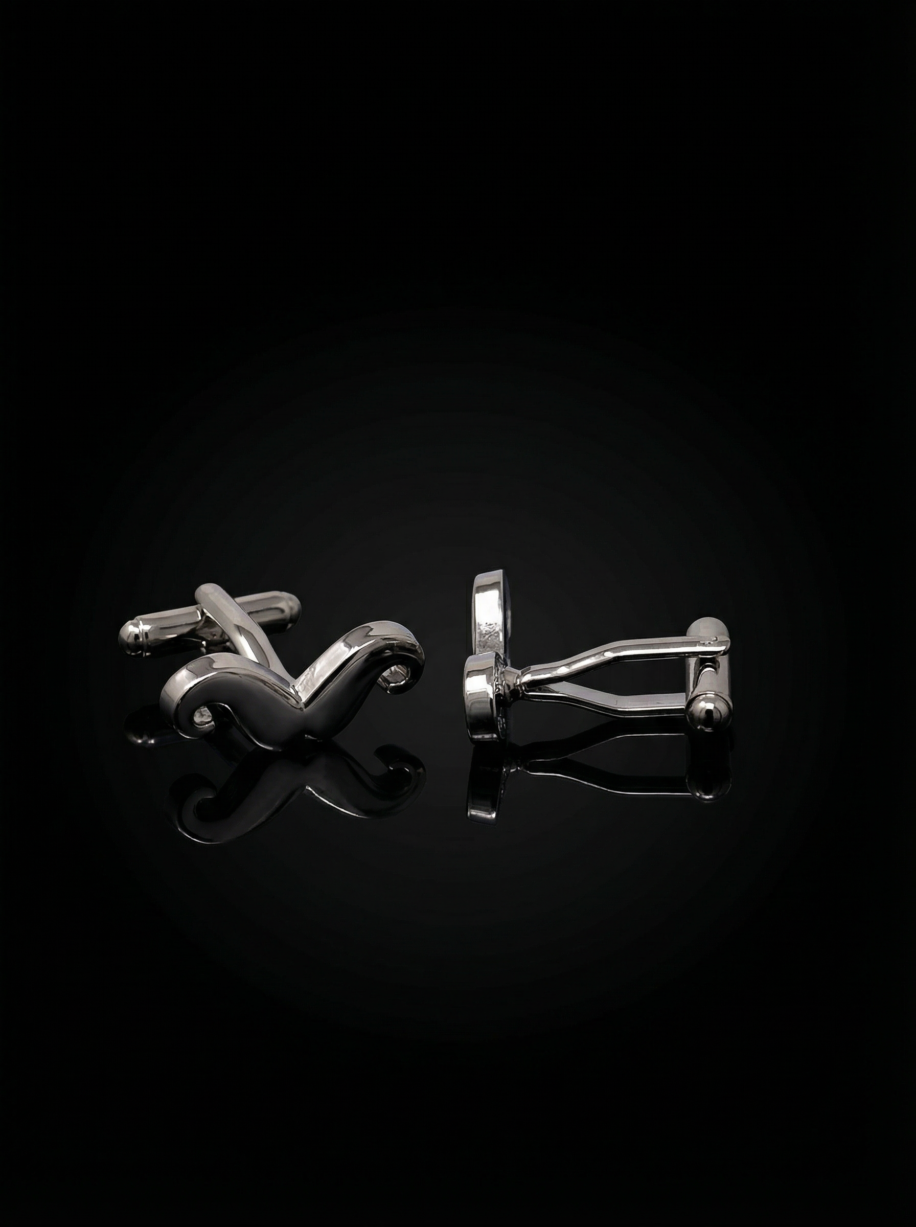 Moustache Cufflinks Tivaaro