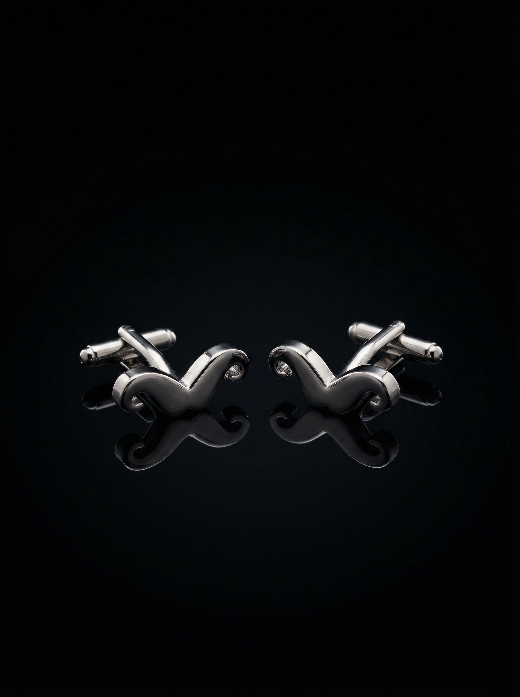 Moustache Cufflinks Tivaaro