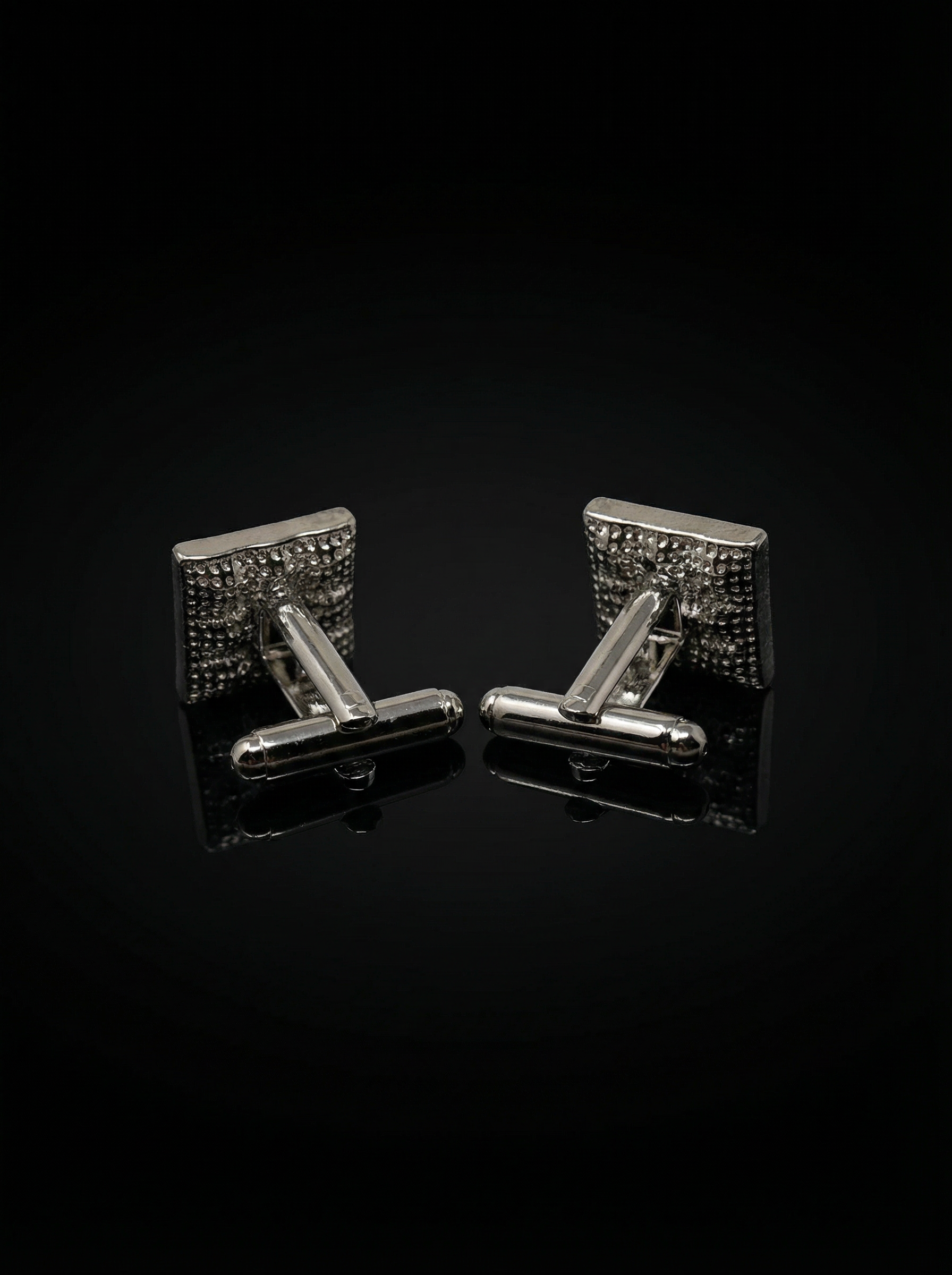 Multicolor Crystal Mosaic Cufflinks Tivaaro