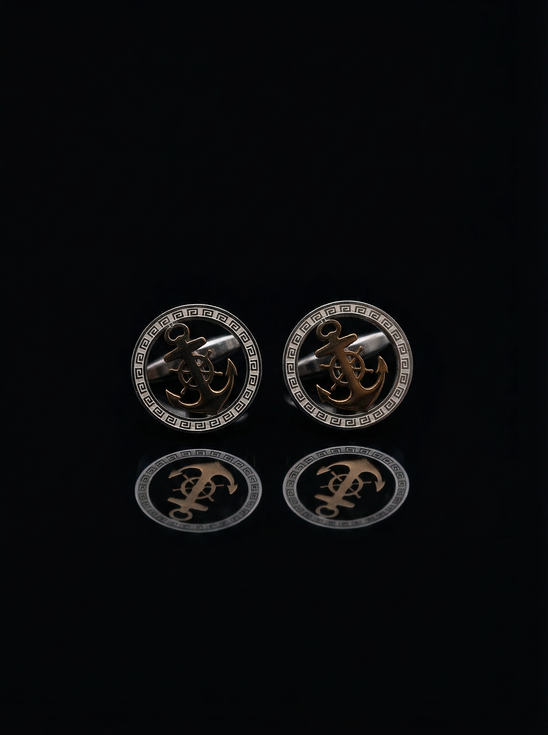 Nautical Anchor Cufflinks Tivaaro