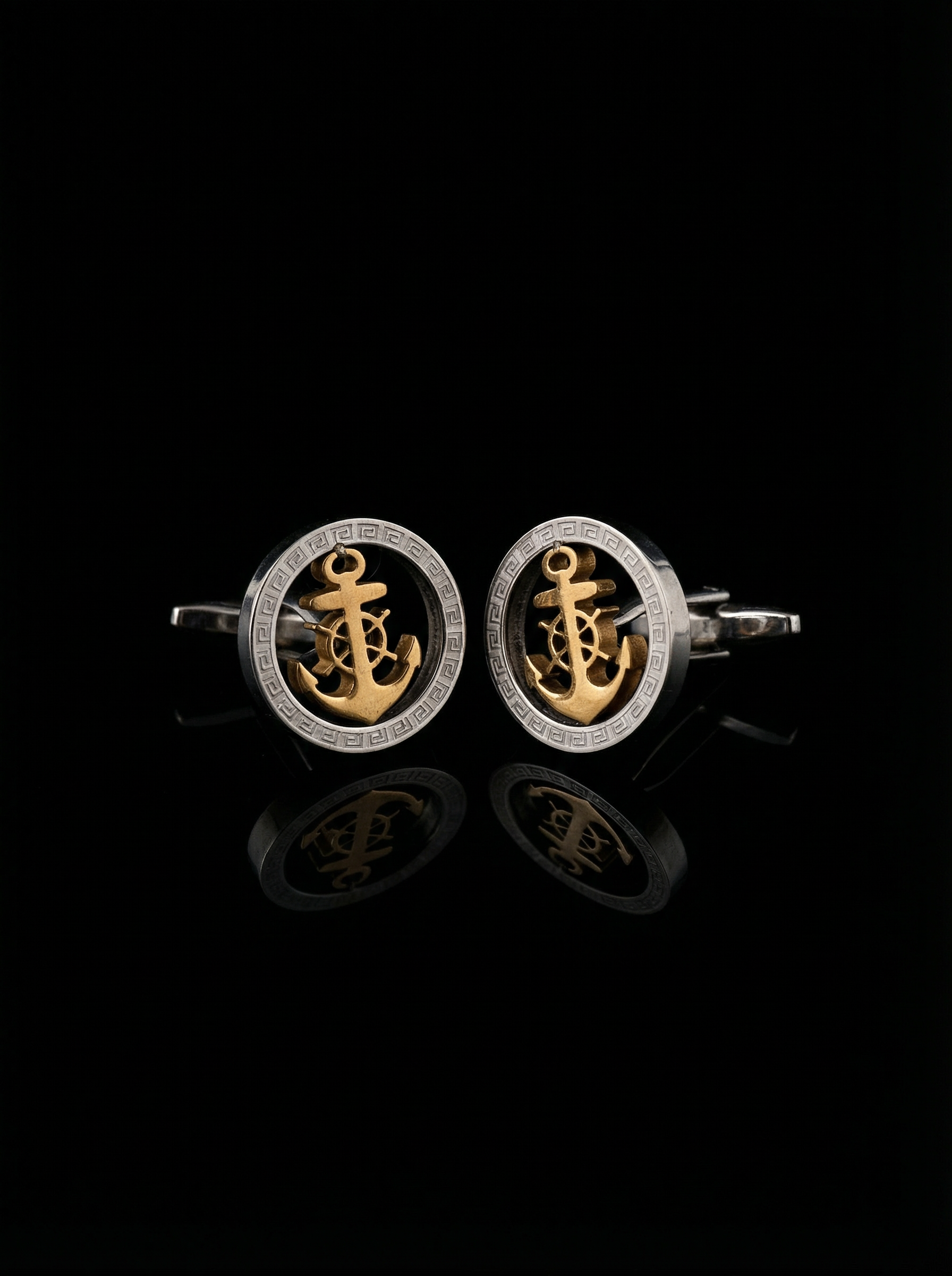 Nautical Anchor Cufflinks Tivaaro