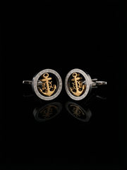 Nautical Anchor Cufflinks Tivaaro