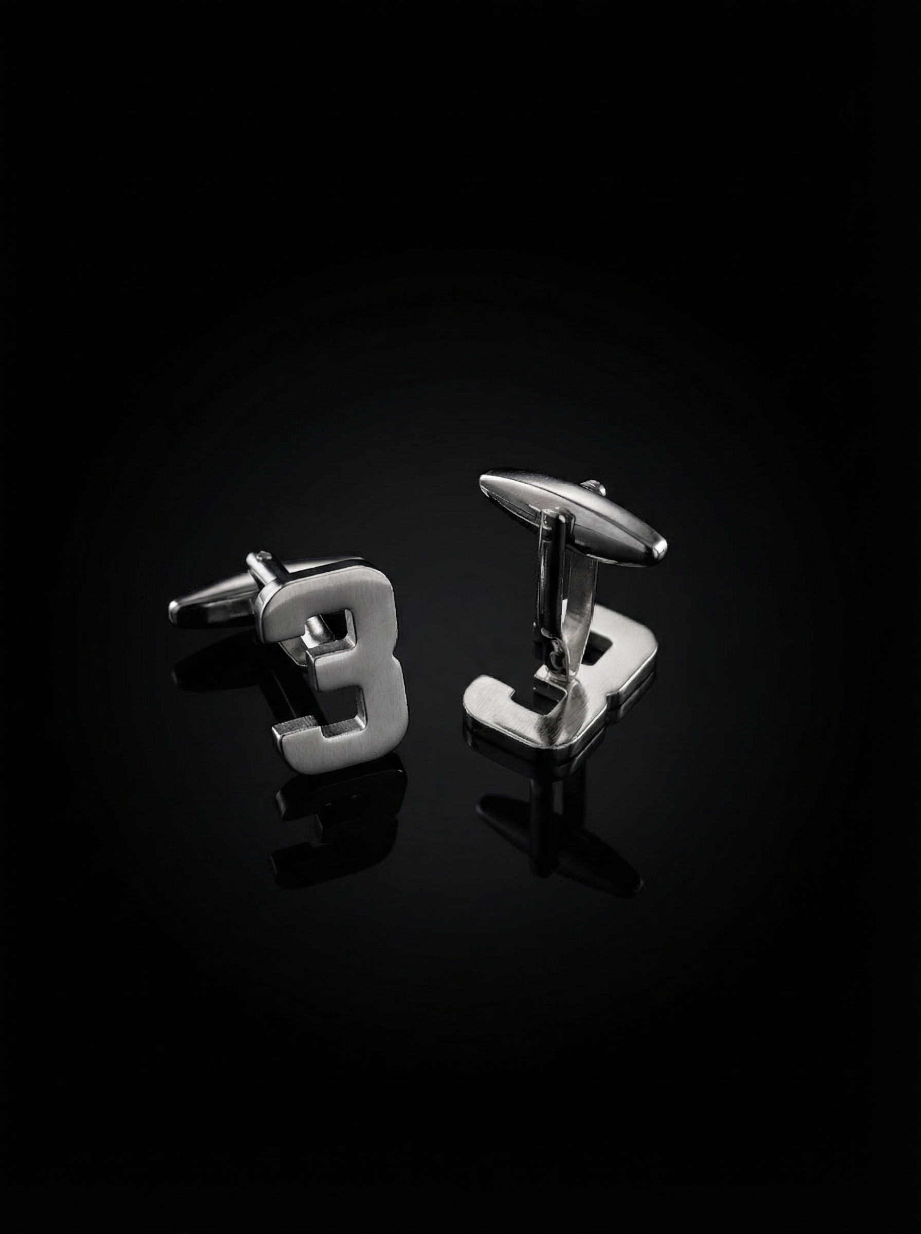 Number 3 Cufflinks Tivaaro