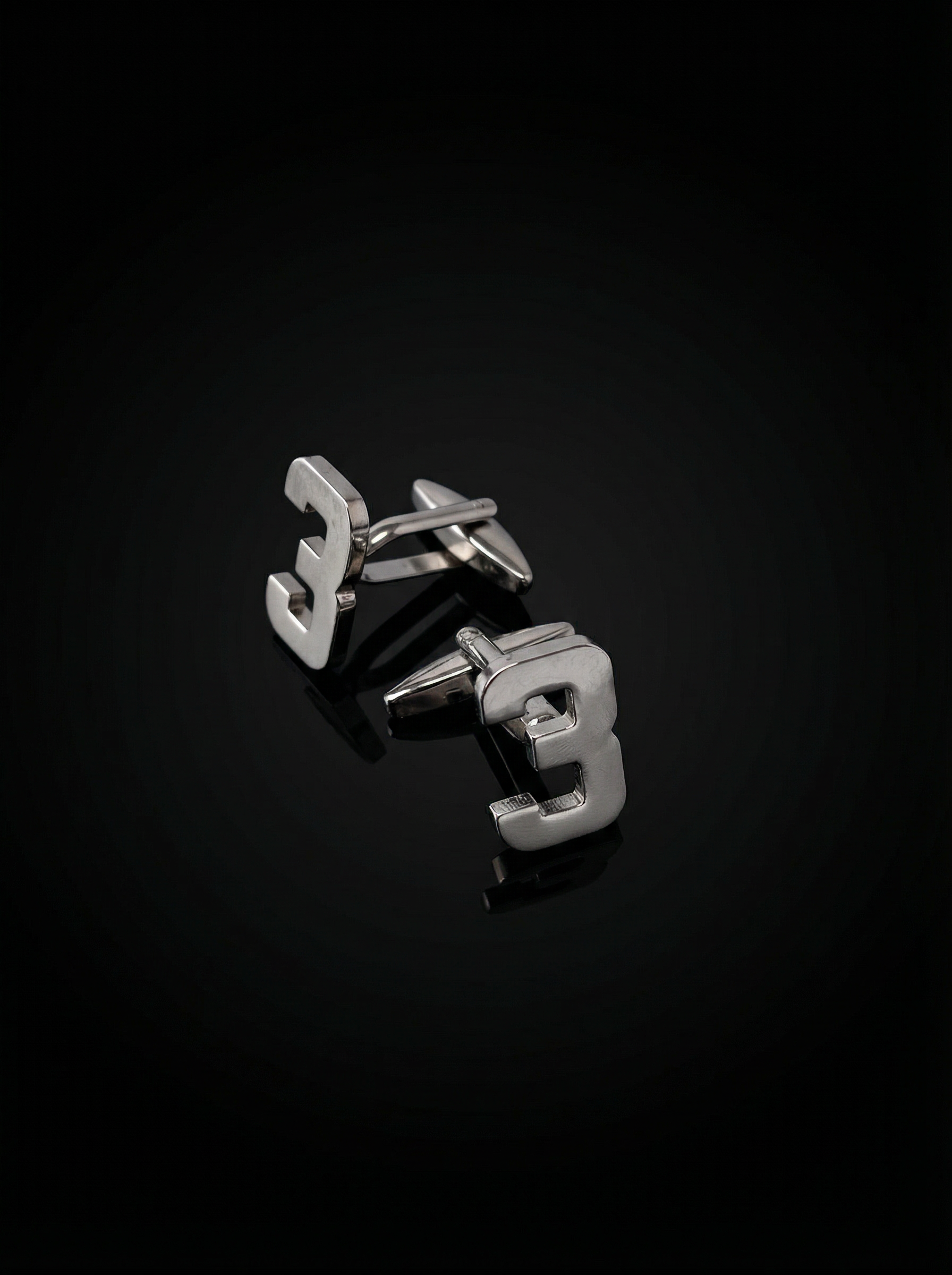 Number 3 Cufflinks Tivaaro