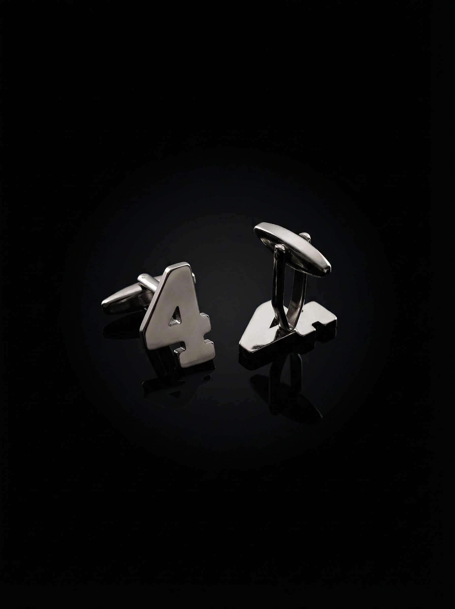 Number 4 Cufflinks Tivaaro