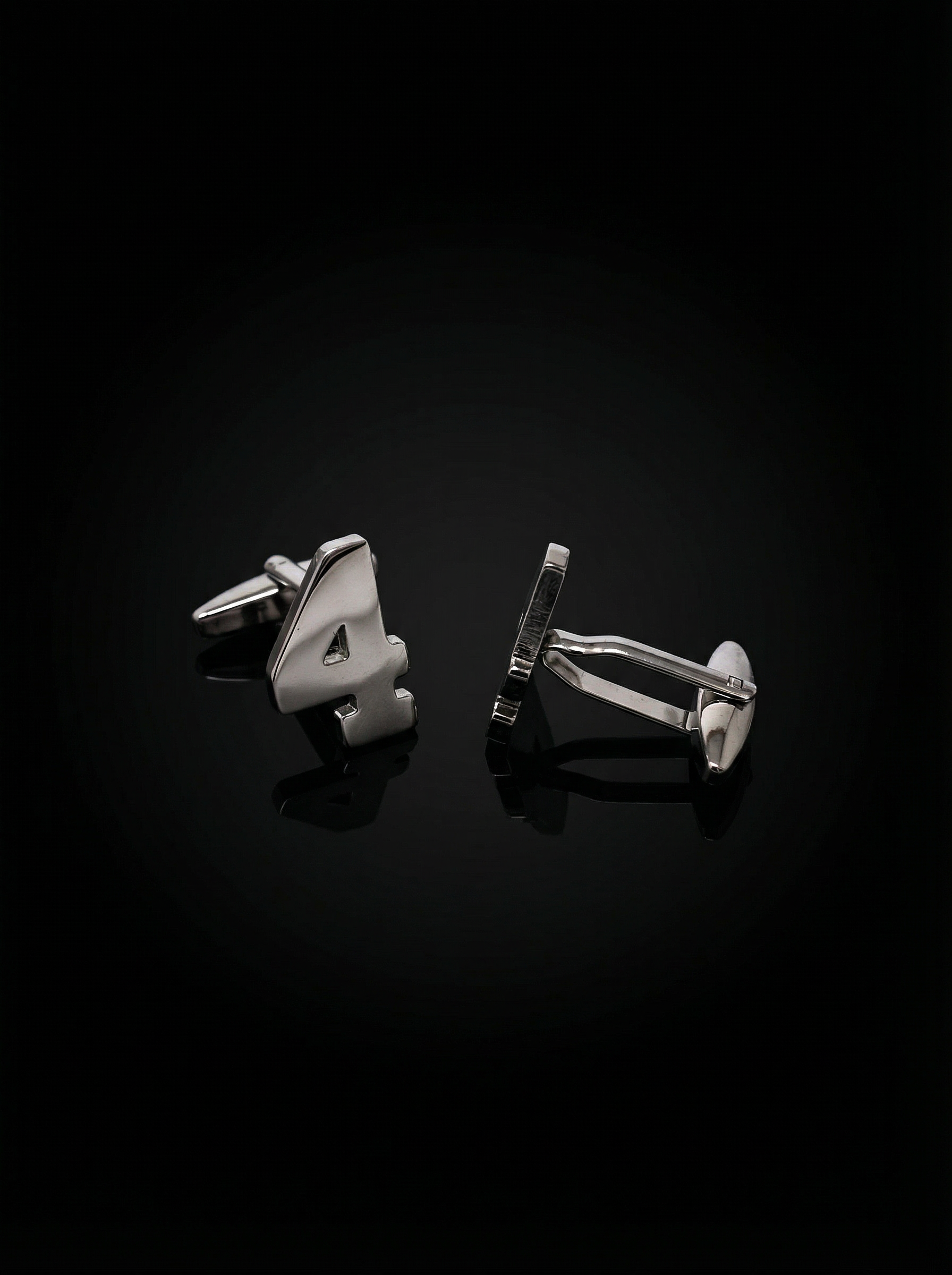 Number 4 Cufflinks Tivaaro