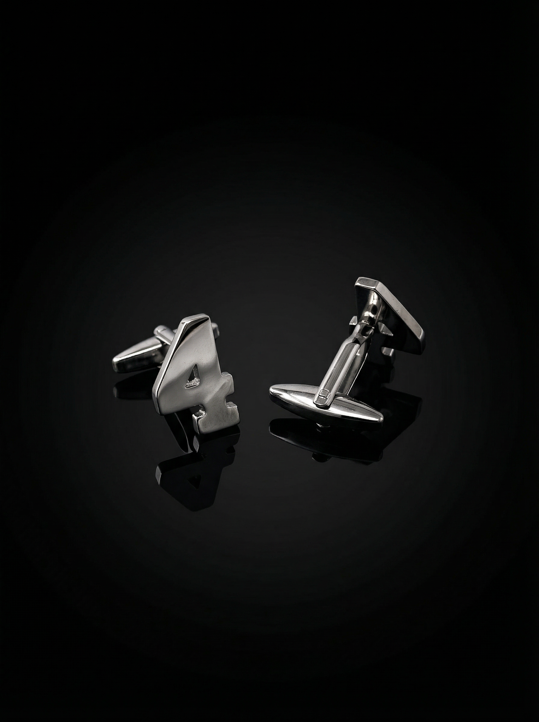 Number 4 Cufflinks Tivaaro