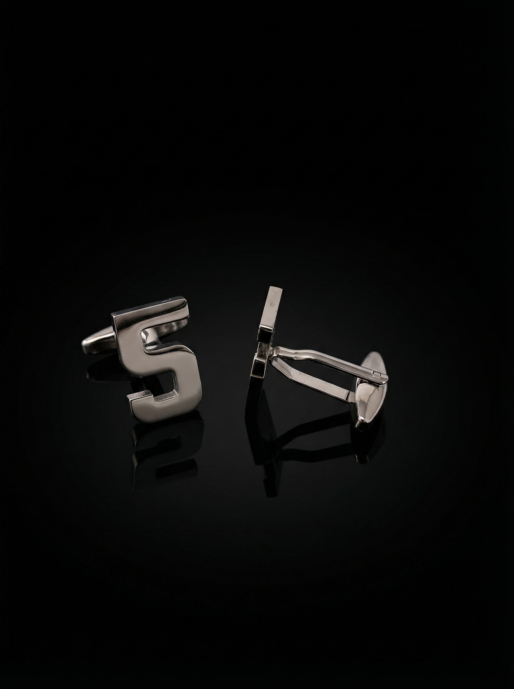 Number 5 Cufflinks Tivaaro