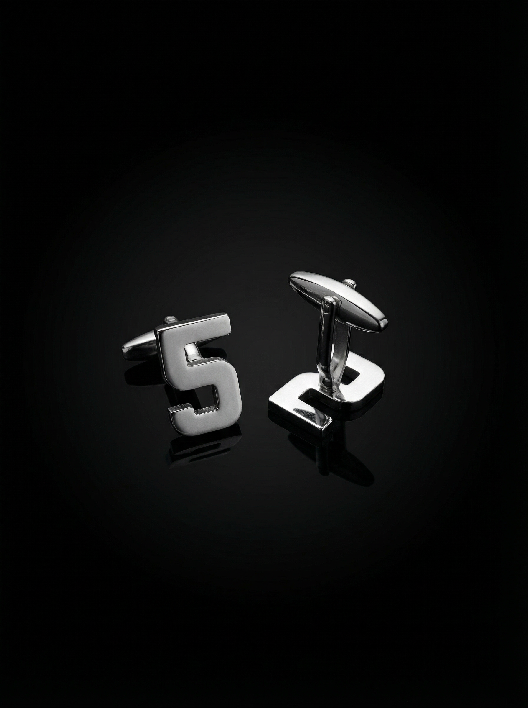 Number 5 Cufflinks Tivaaro