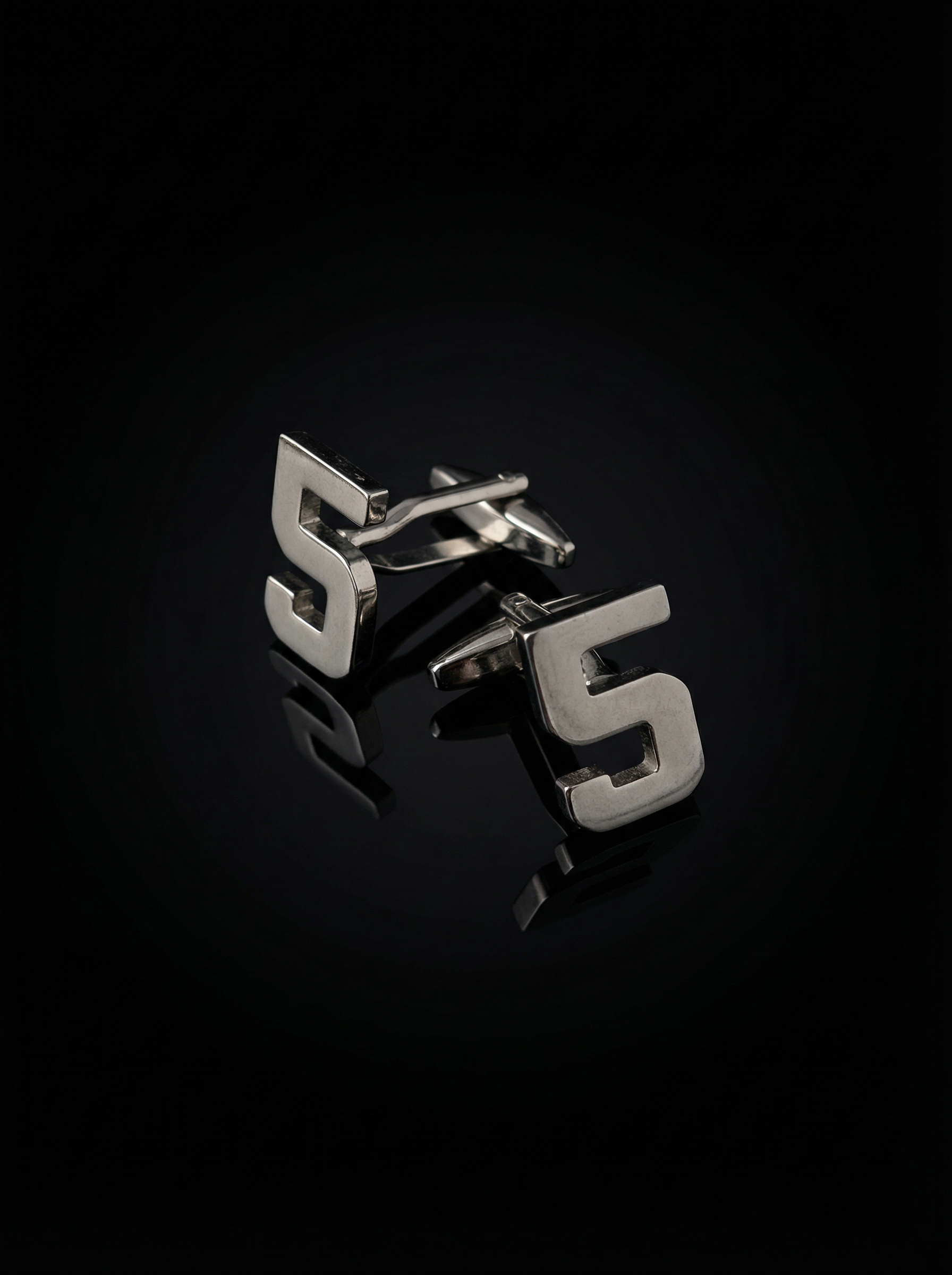 Number 5 Cufflinks Tivaaro