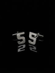 Number 5 Cufflinks Tivaaro