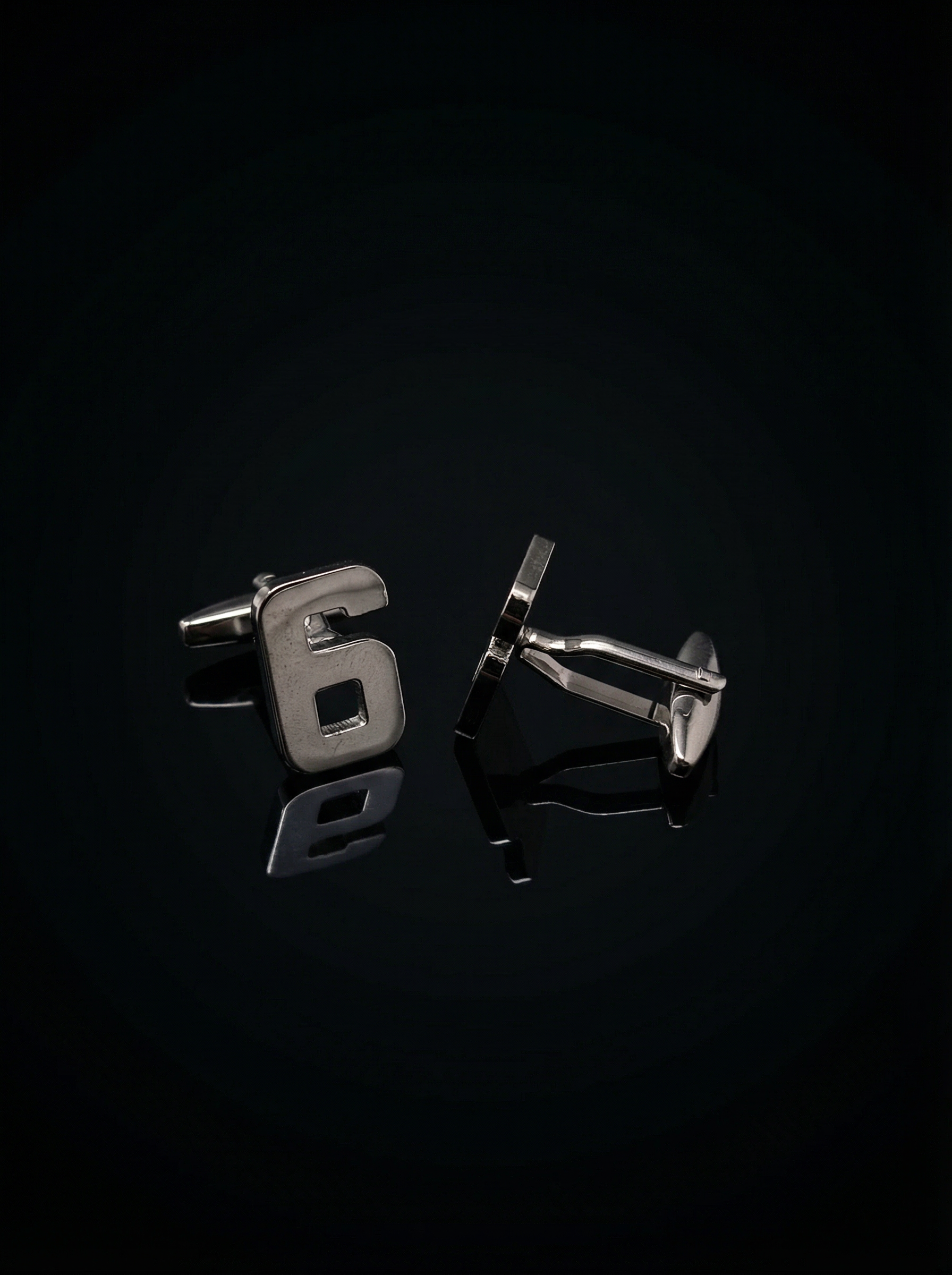 Number 6 Cufflinks Tivaaro