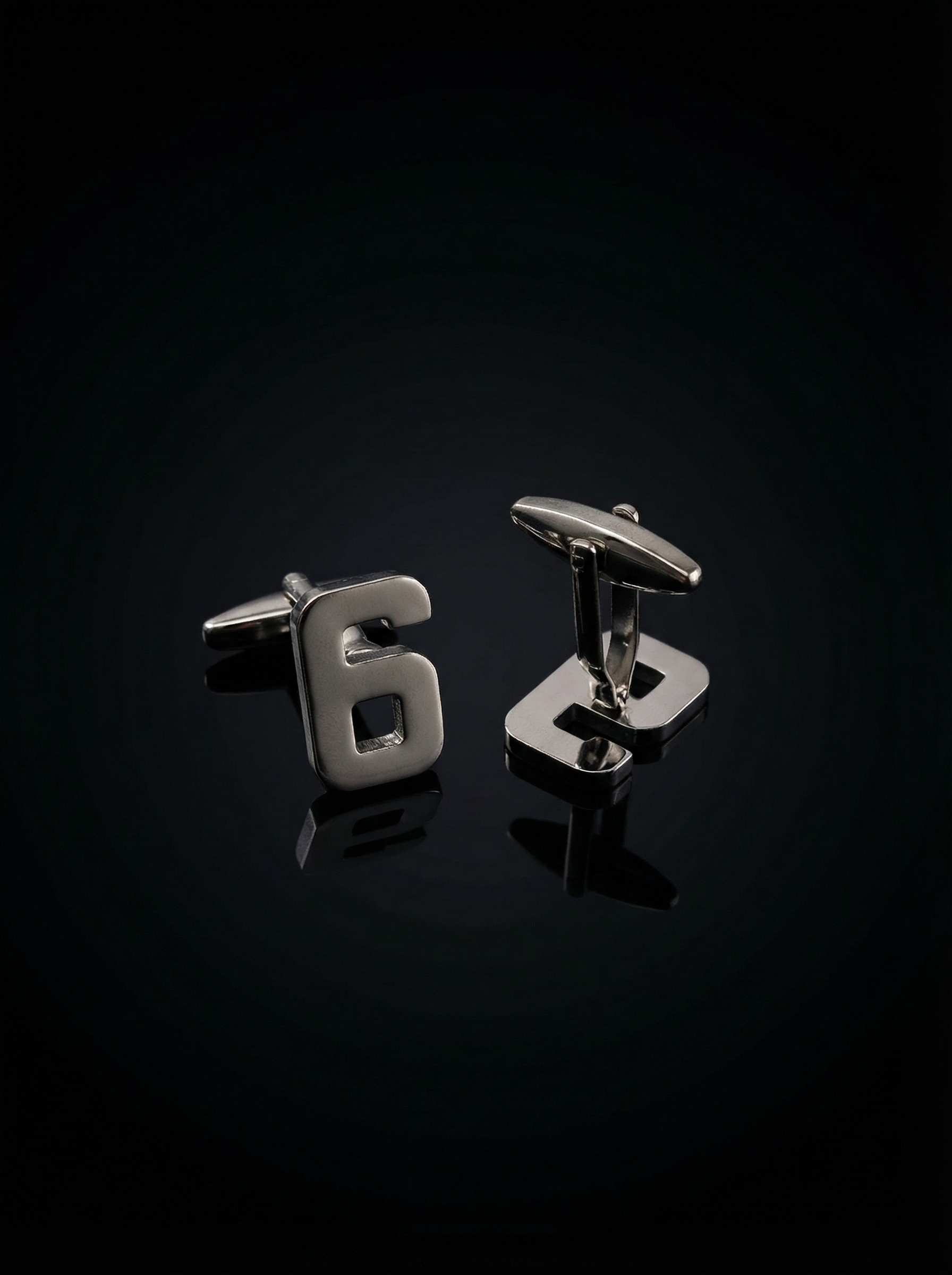 Number 6 Cufflinks Tivaaro