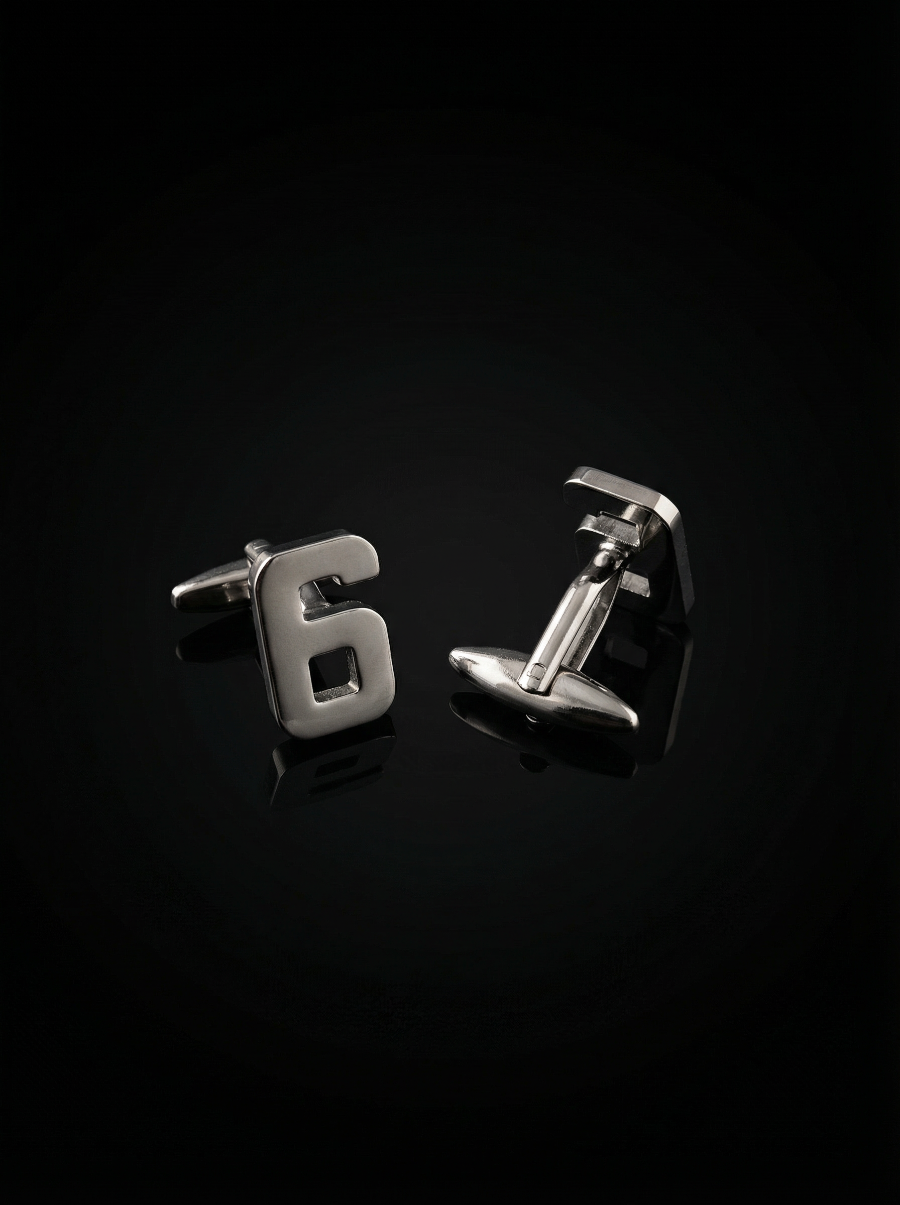 Number 6 Cufflinks Tivaaro