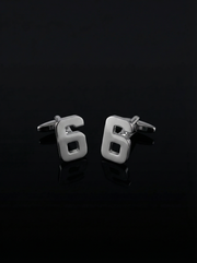 Number 6 Cufflinks Tivaaro
