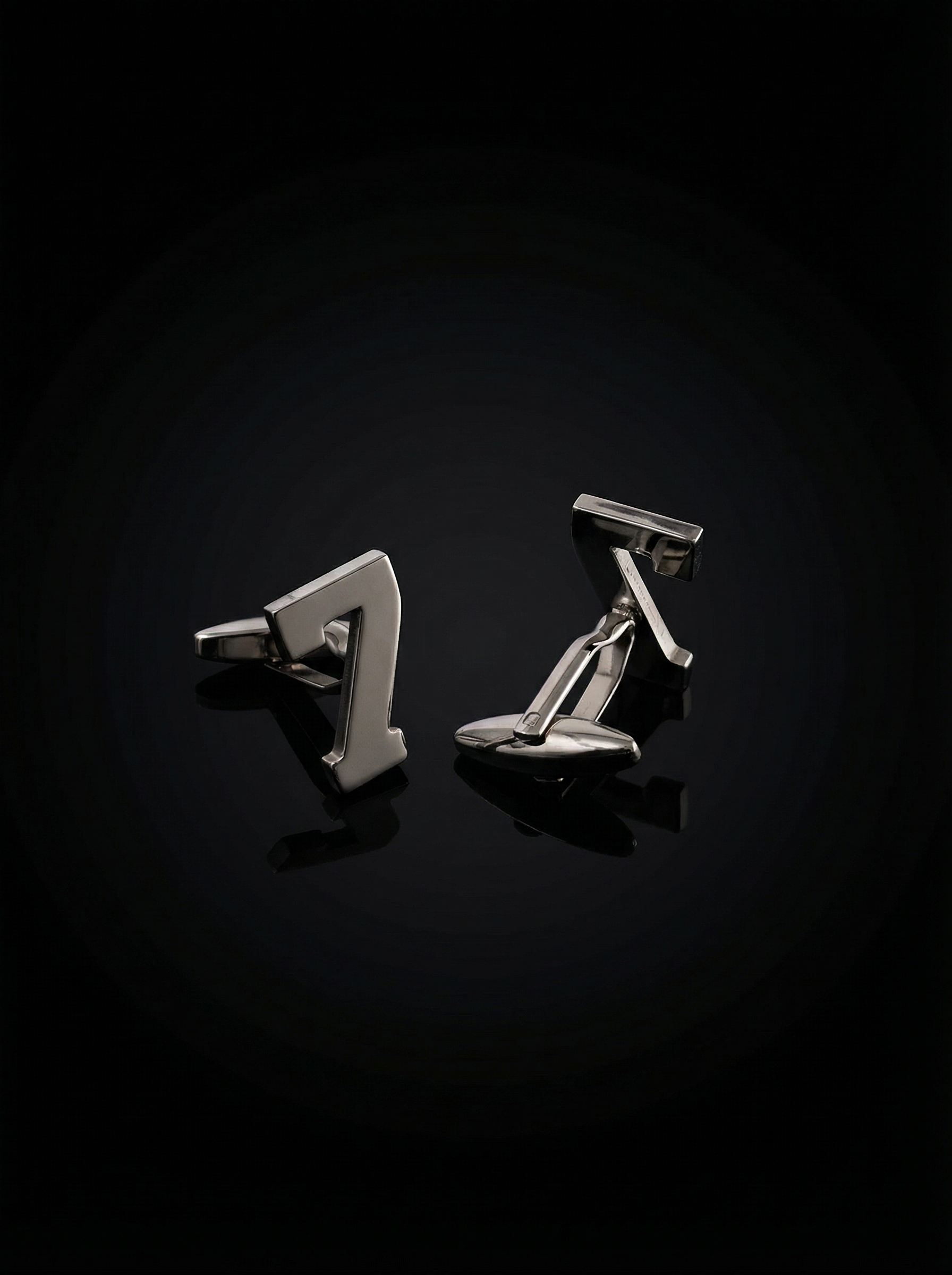 Number 7 Cufflinks Tivaaro
