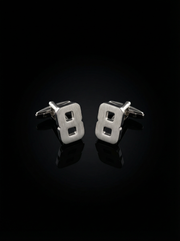 Number 8 Cufflinks Tivaaro