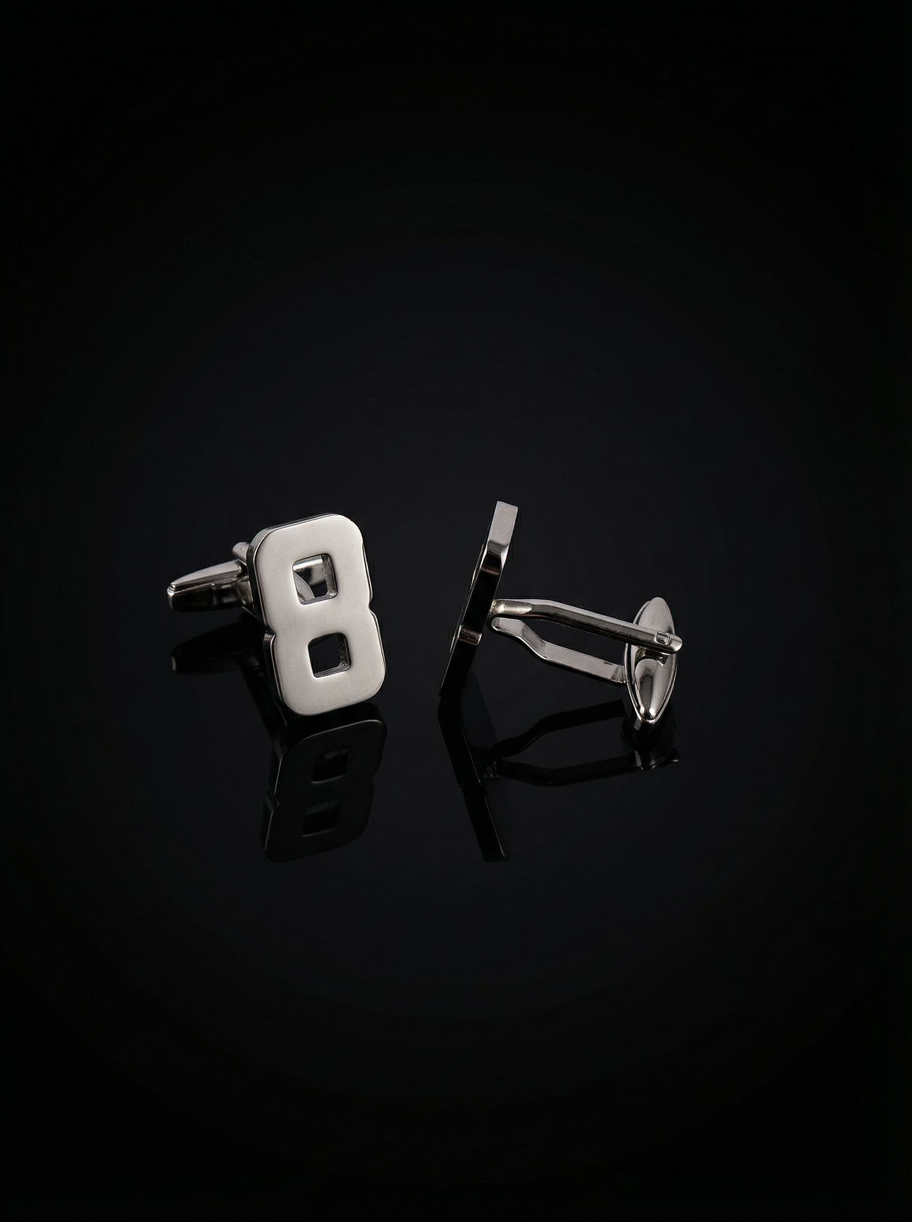 Number 8 Cufflinks Tivaaro