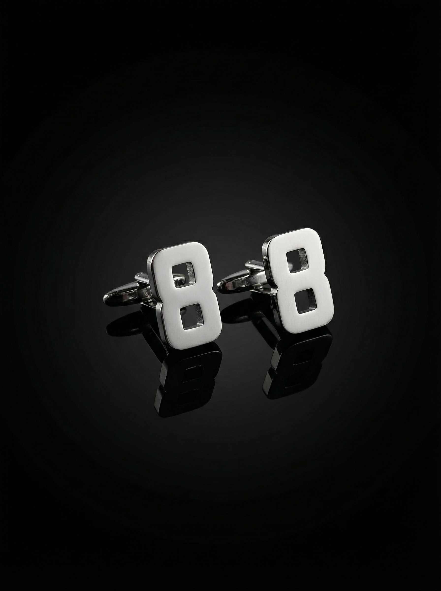 Number 8 Cufflinks Tivaaro