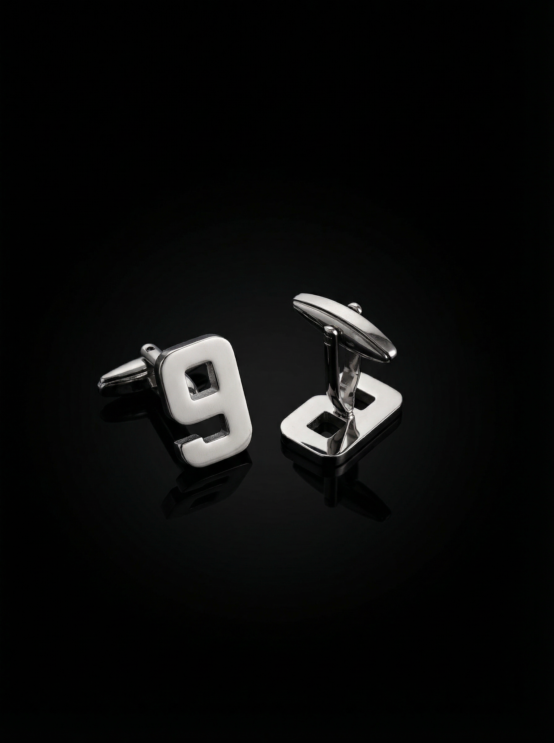 Number 9 Cufflinks Tivaaro