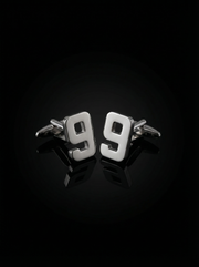 Number 9 Cufflinks Tivaaro
