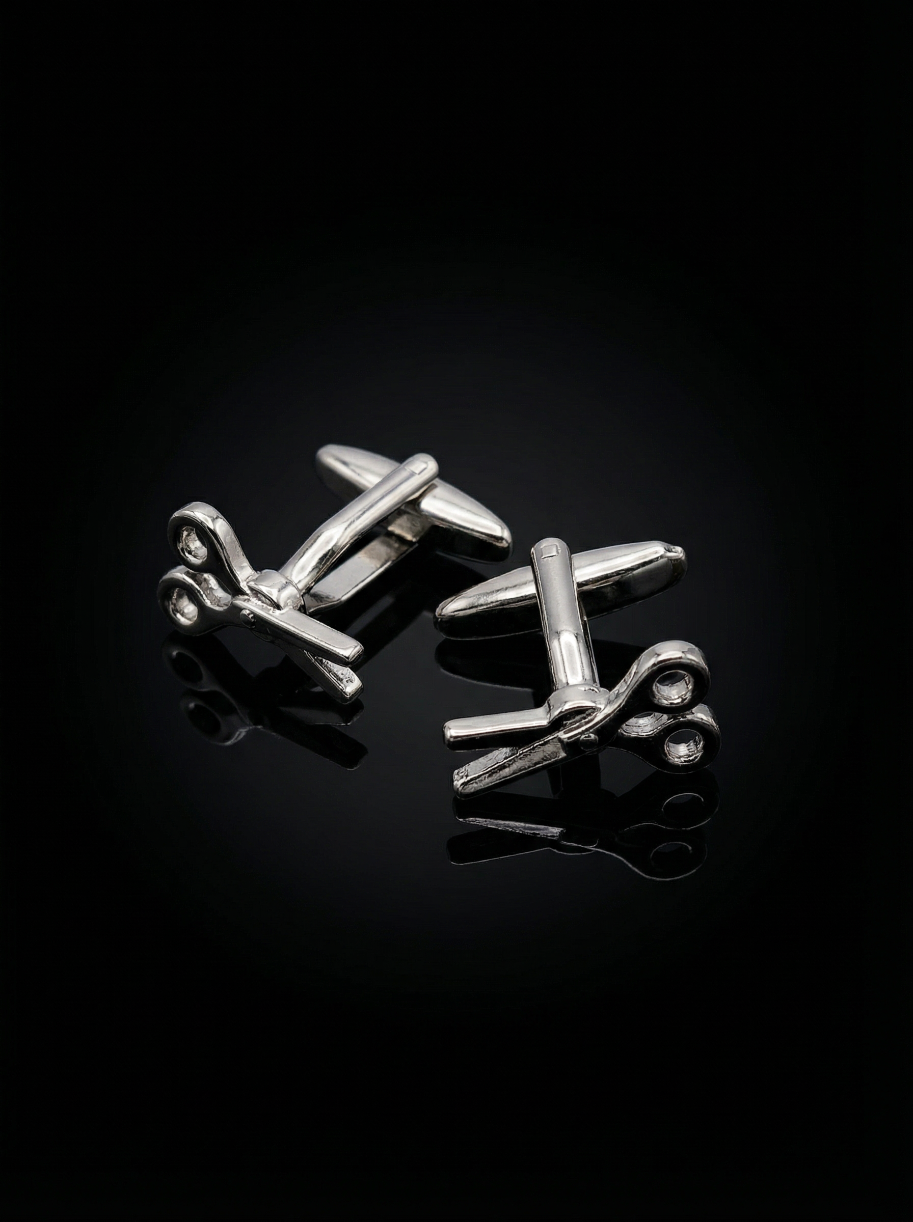 Open Scissors Cufflinks Tivaaro