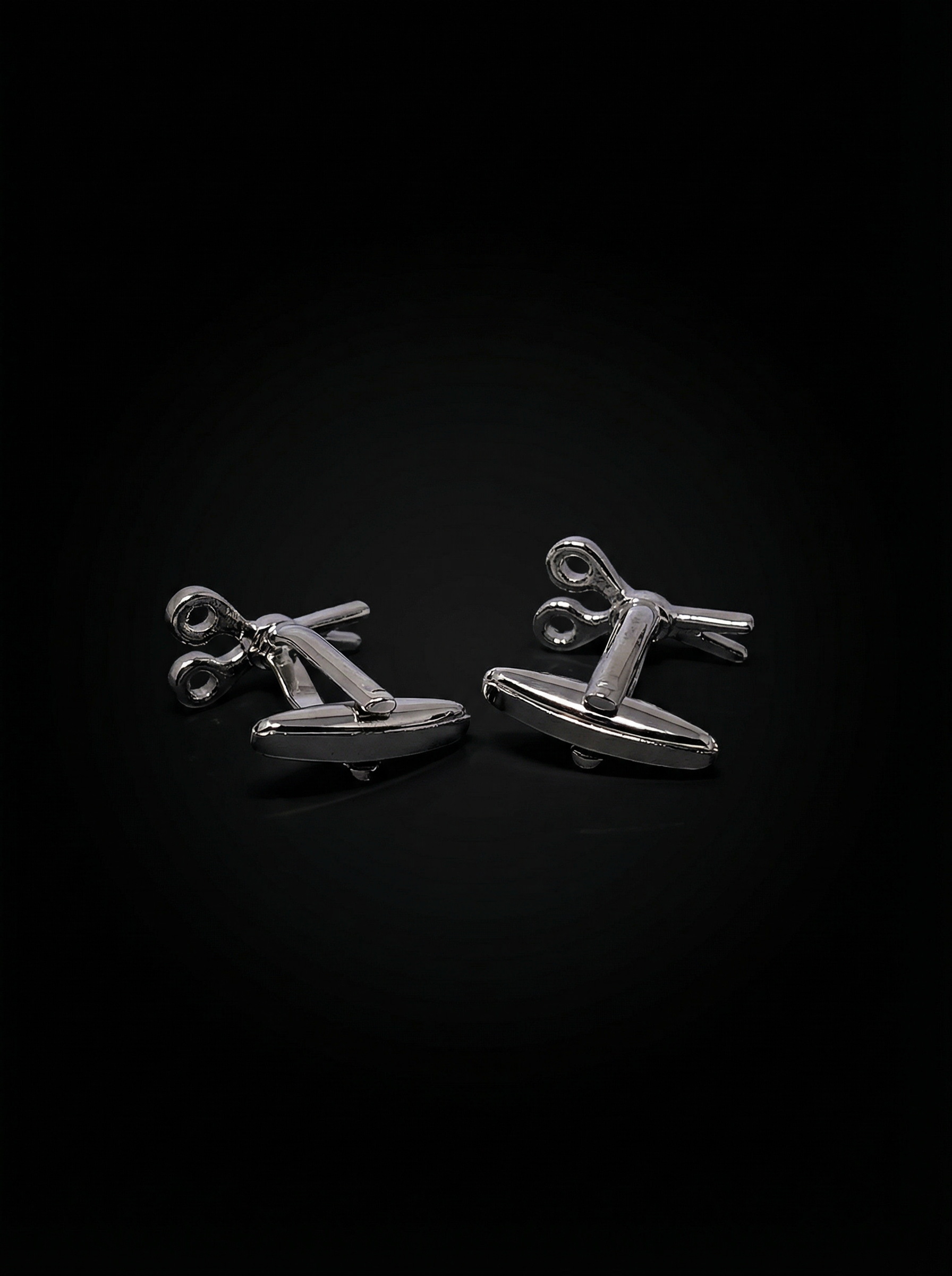 Open Scissors Cufflinks Tivaaro