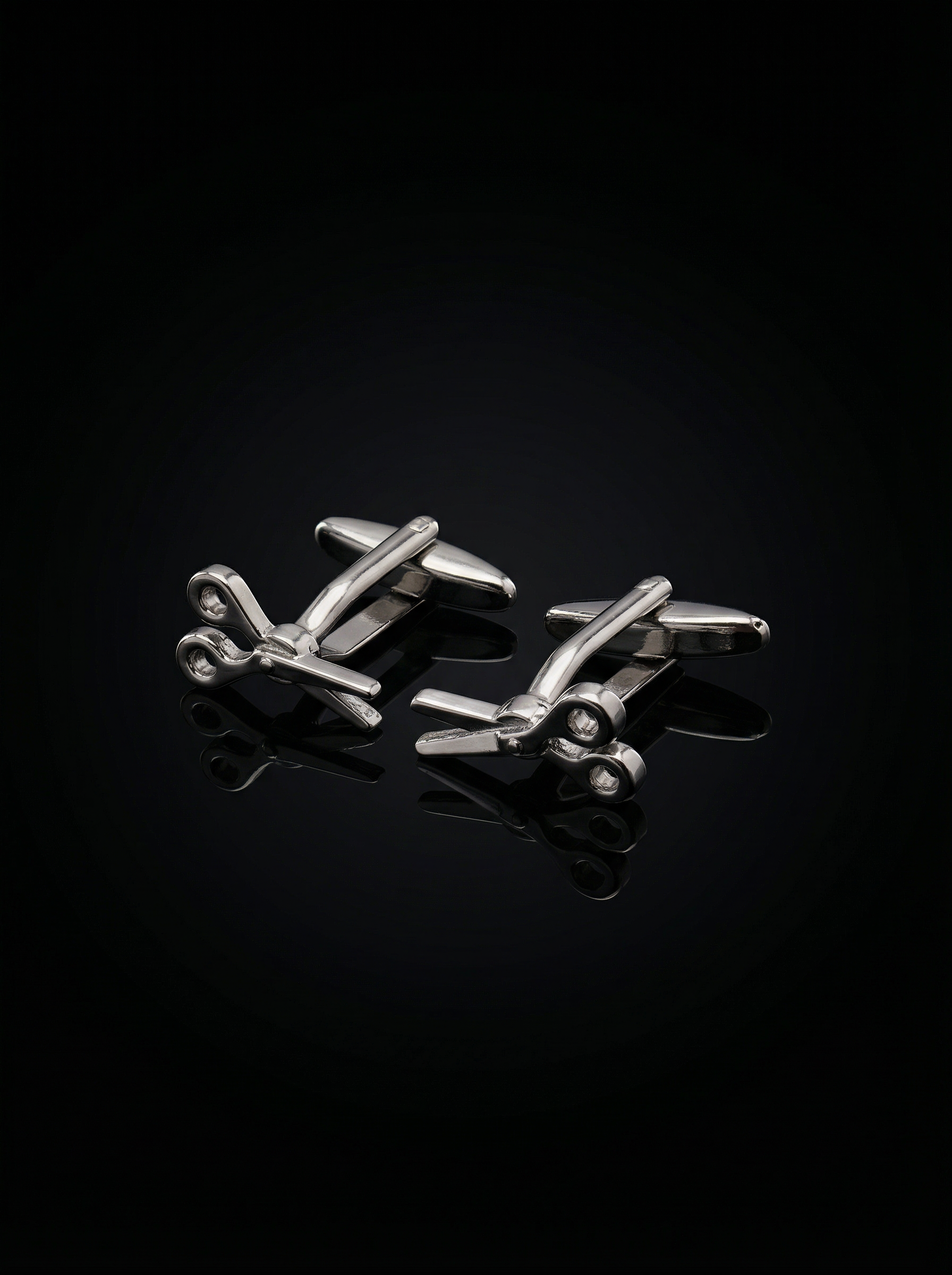 Open Scissors Cufflinks Tivaaro