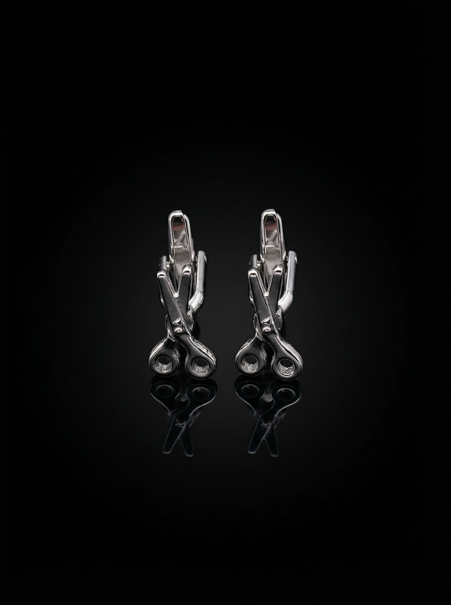 Open Scissors Cufflinks Tivaaro