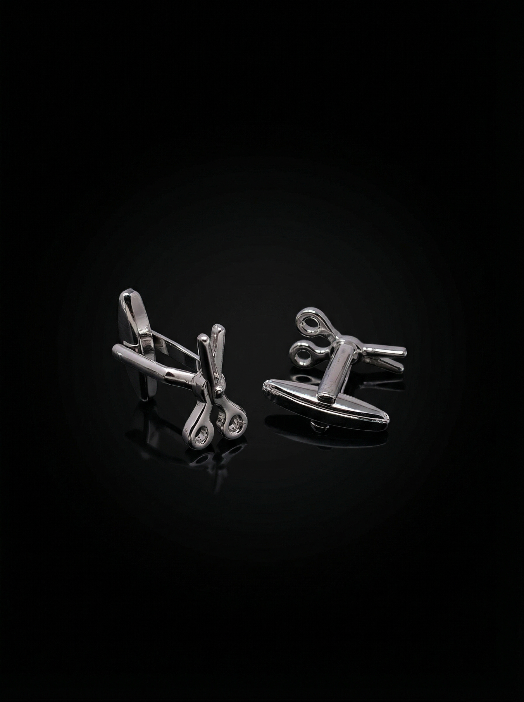Open Scissors Cufflinks Tivaaro