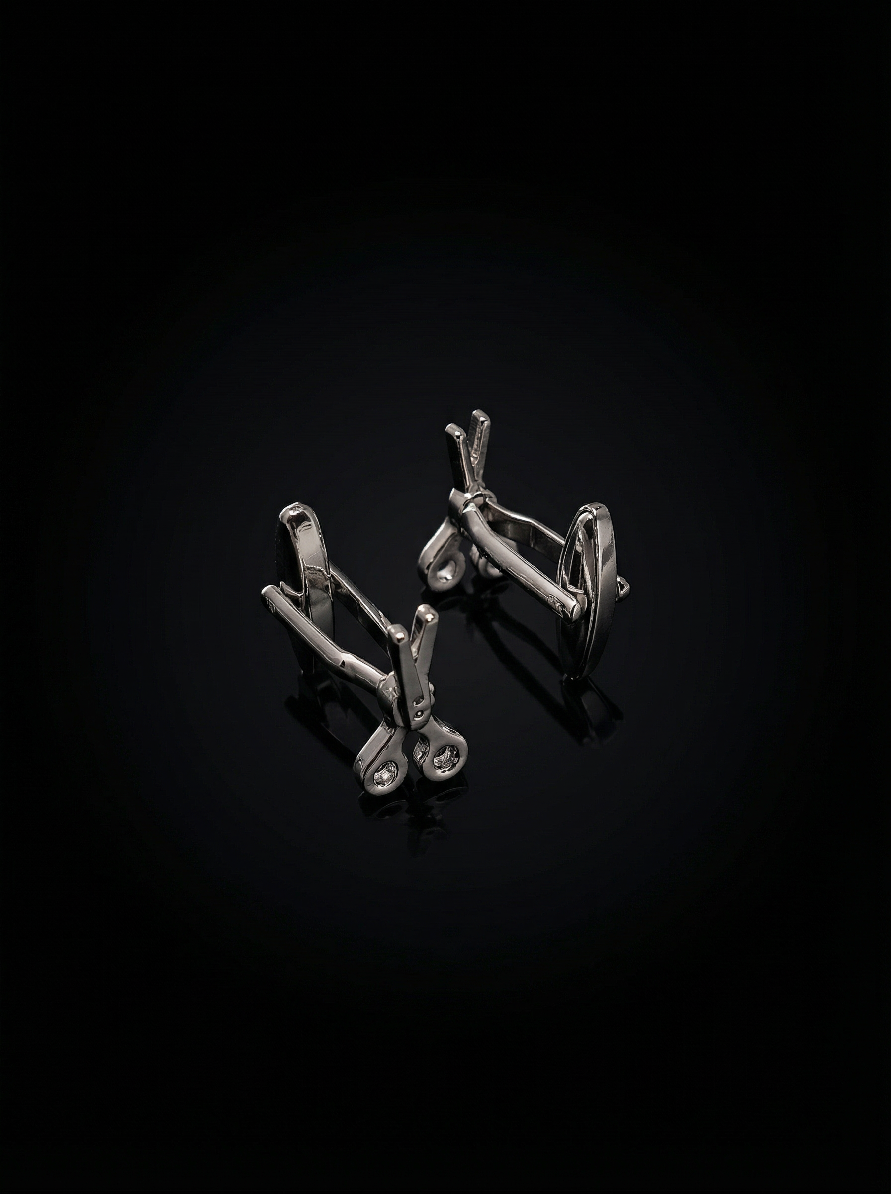 Open Scissors Cufflinks Tivaaro