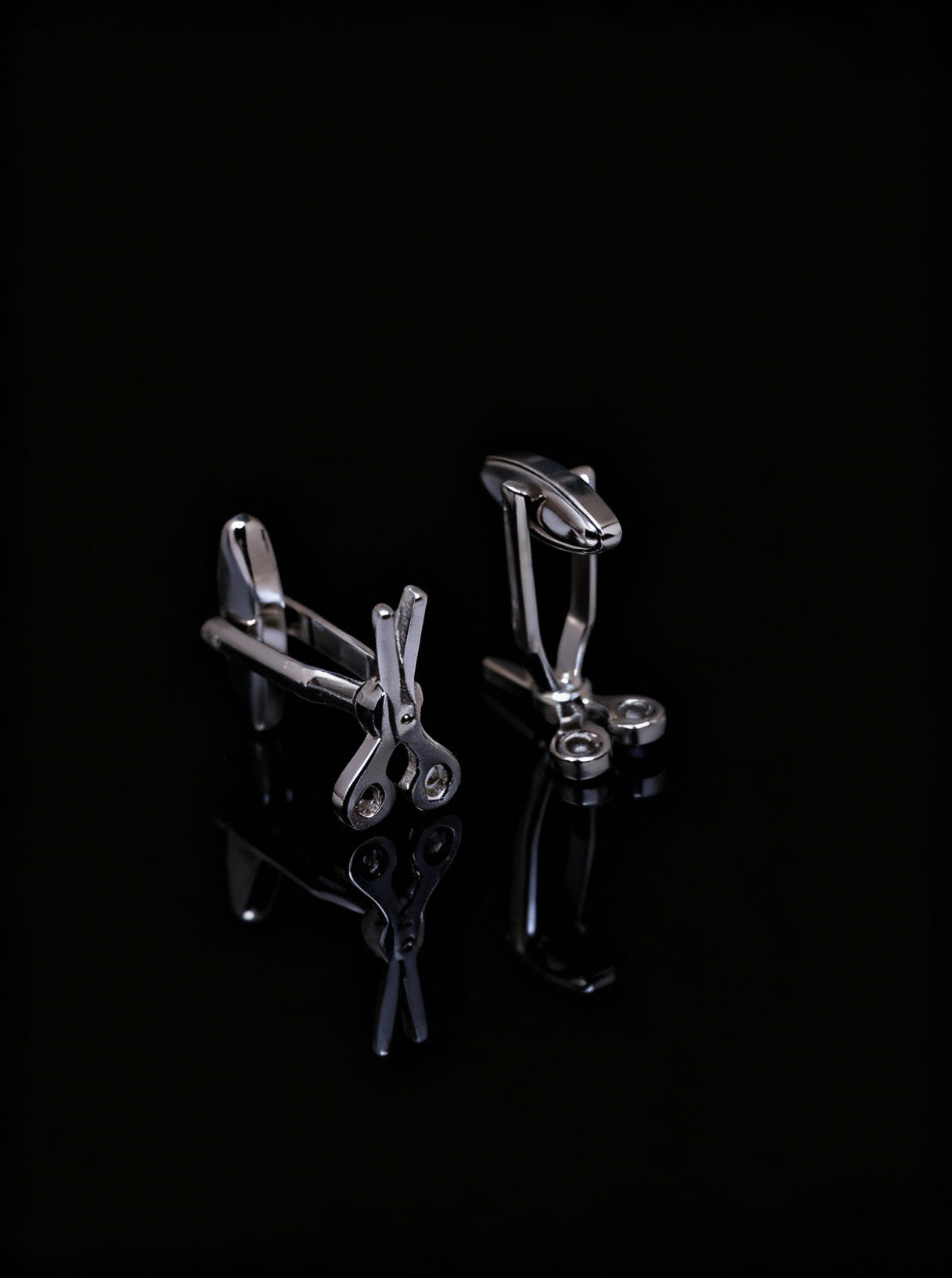 Open Scissors Cufflinks Tivaaro