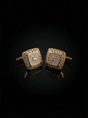 Ornate Gemstone Cufflinks Tivaaro