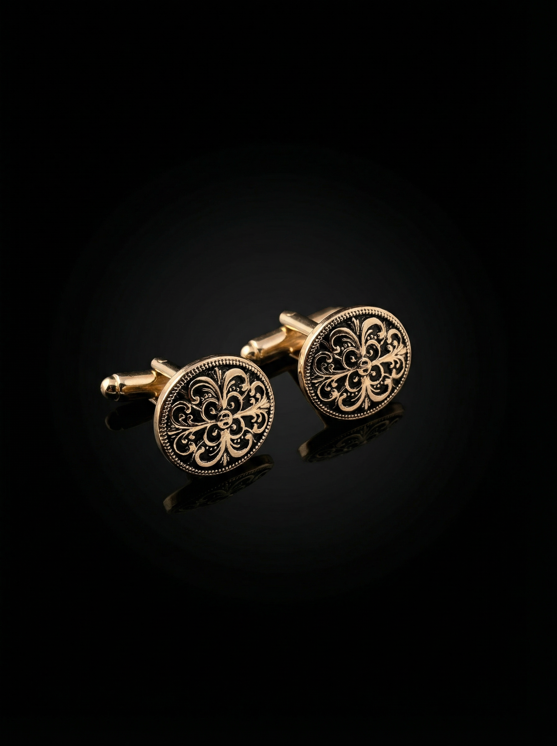 Ornate Scroll Cufflinks Tivaaro