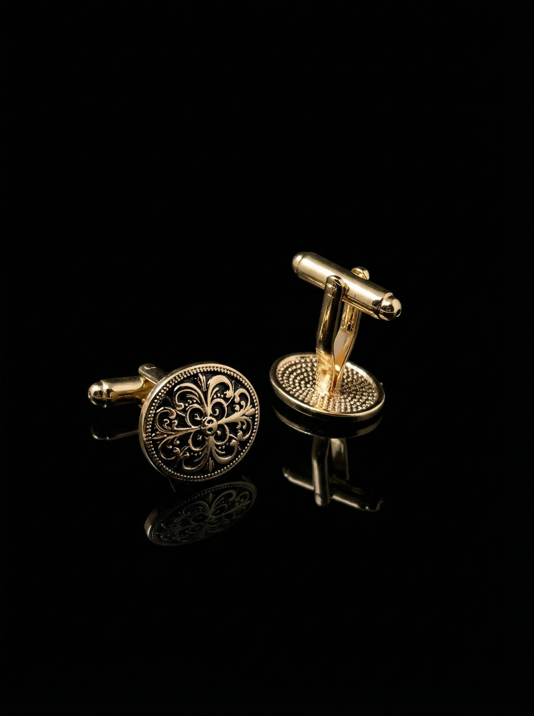 Ornate Scroll Cufflinks Tivaaro