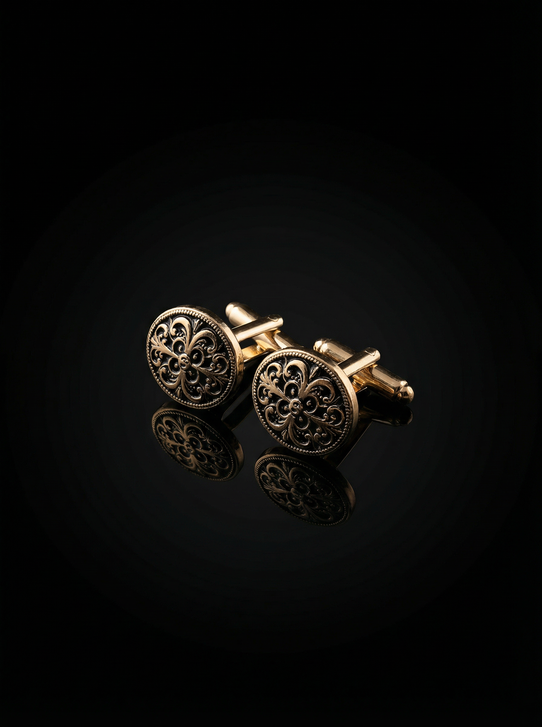 Ornate Scroll Cufflinks Tivaaro