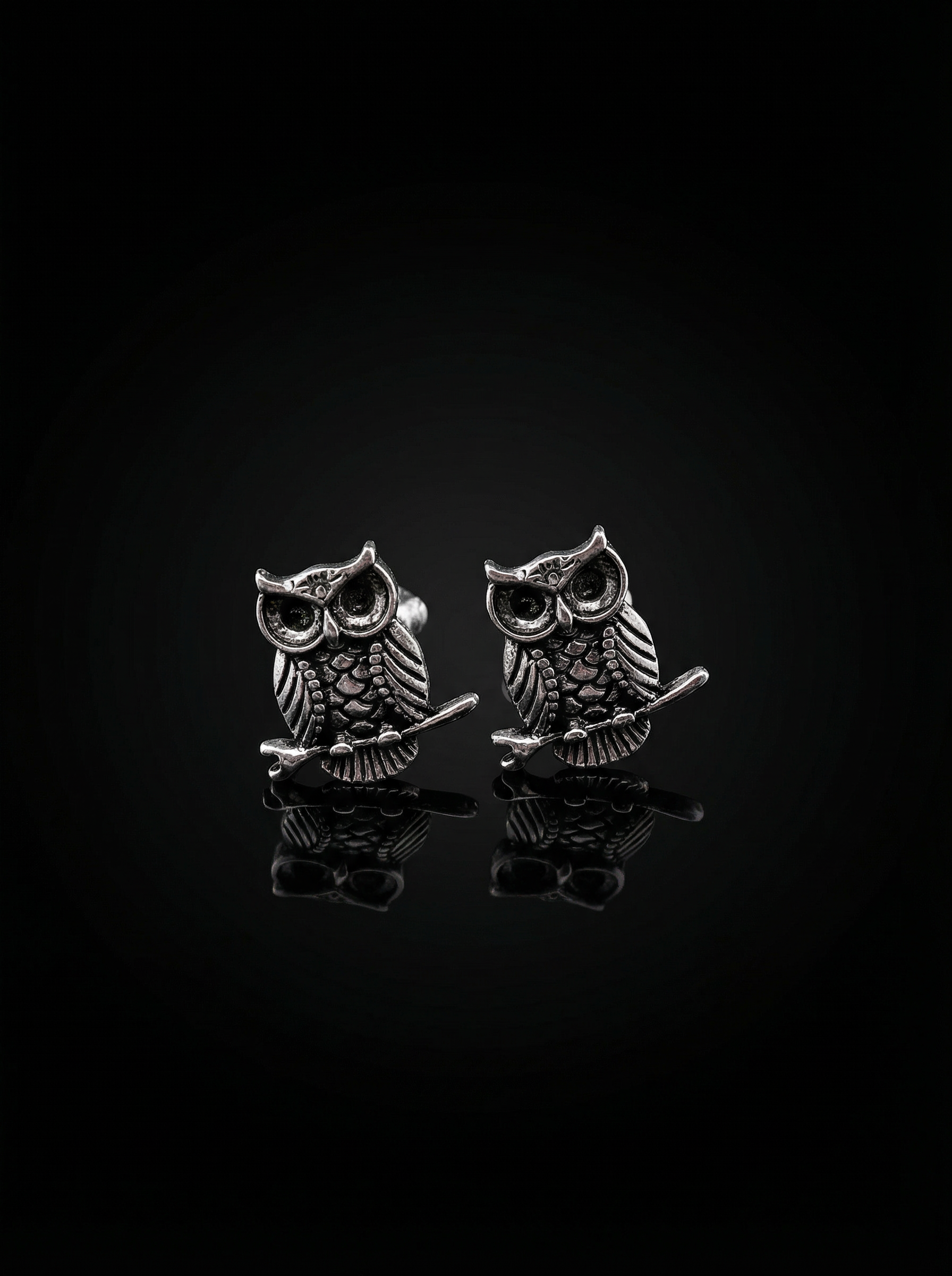 Owl Figurine Cufflinks Tivaaro