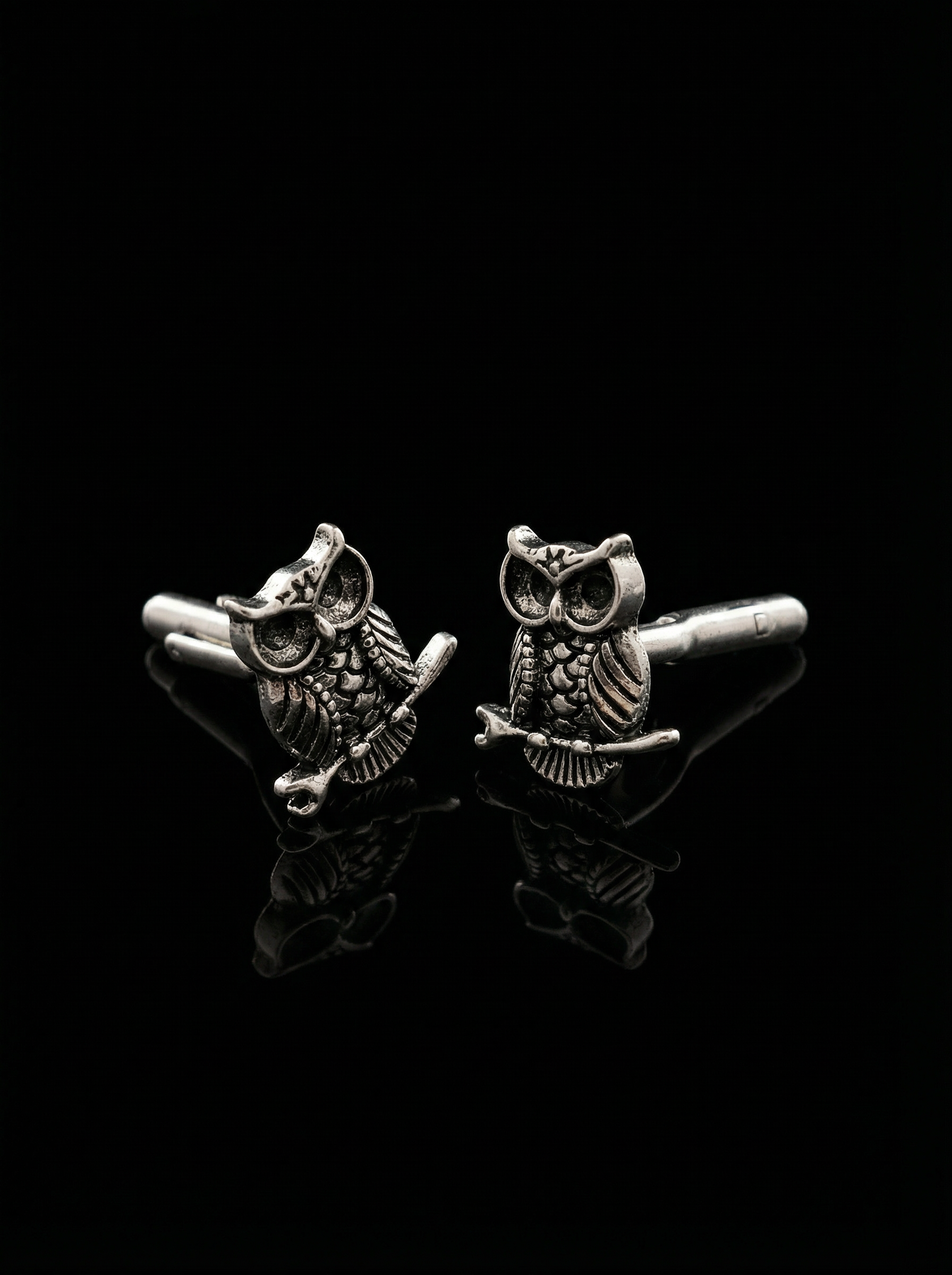 Owl Figurine Cufflinks Tivaaro