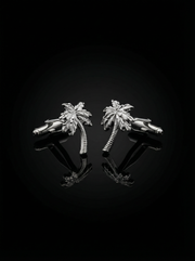 Palm Tree Cufflinks Tivaaro