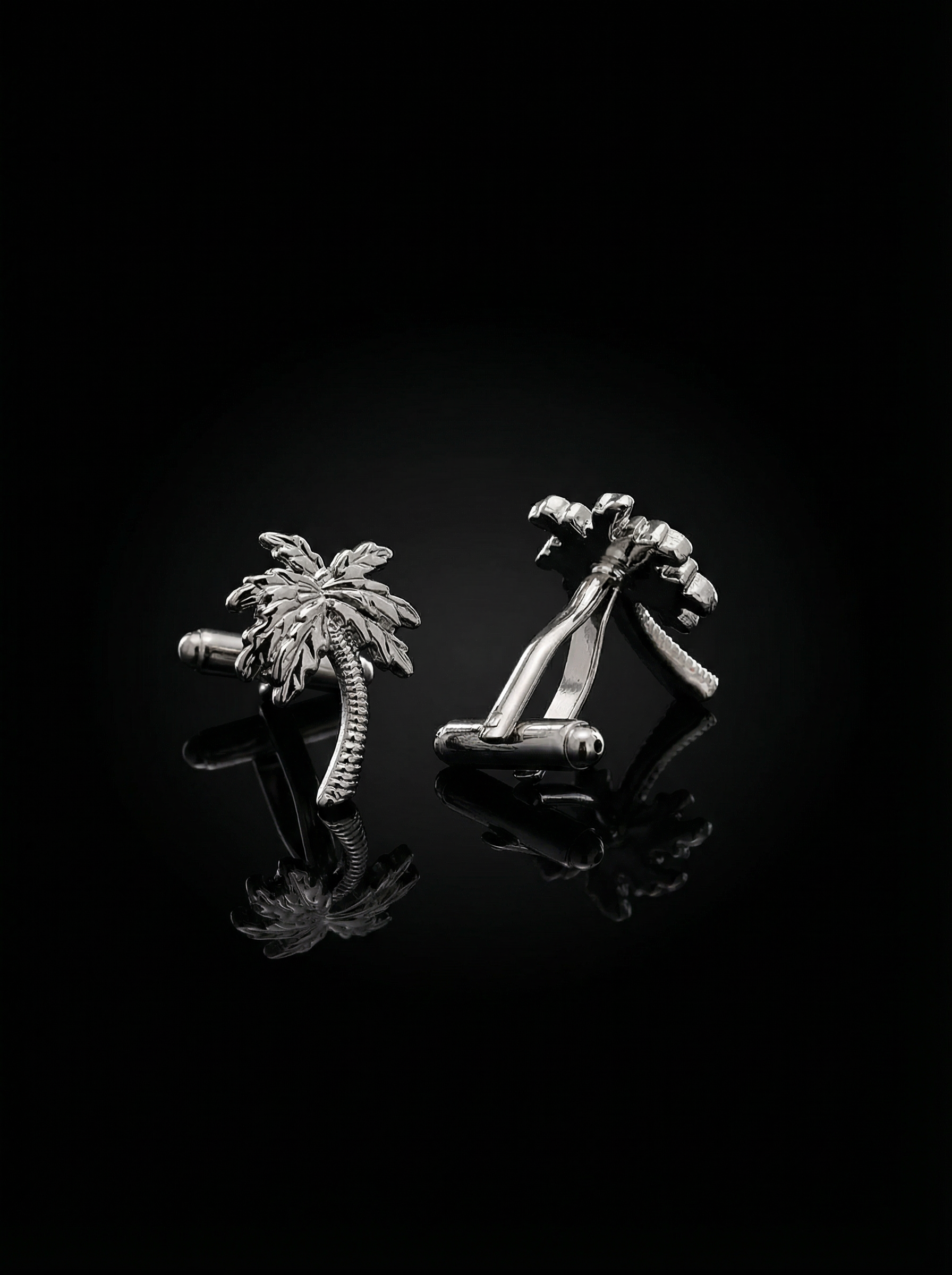 Palm Tree Cufflinks Tivaaro
