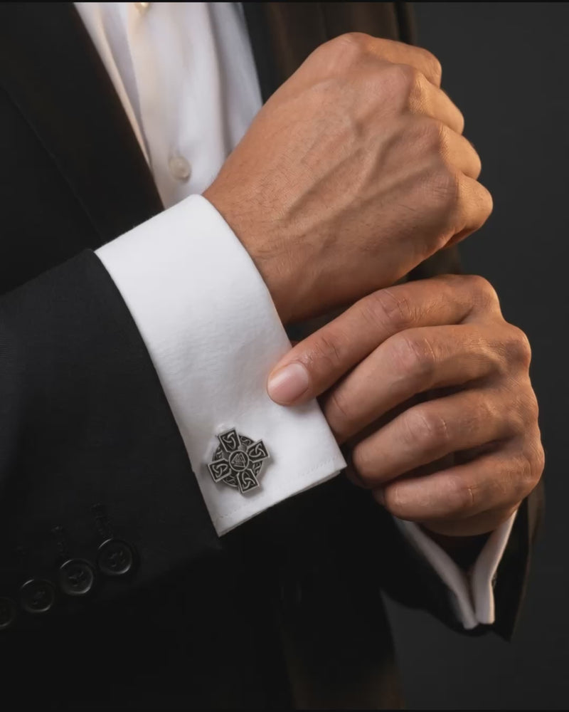 Antique Cross Cufflinks Video