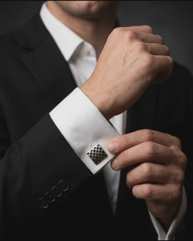 Checkerboard Cufflinks Video