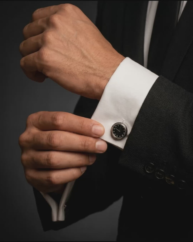 Midnight Glitter Cufflinks video