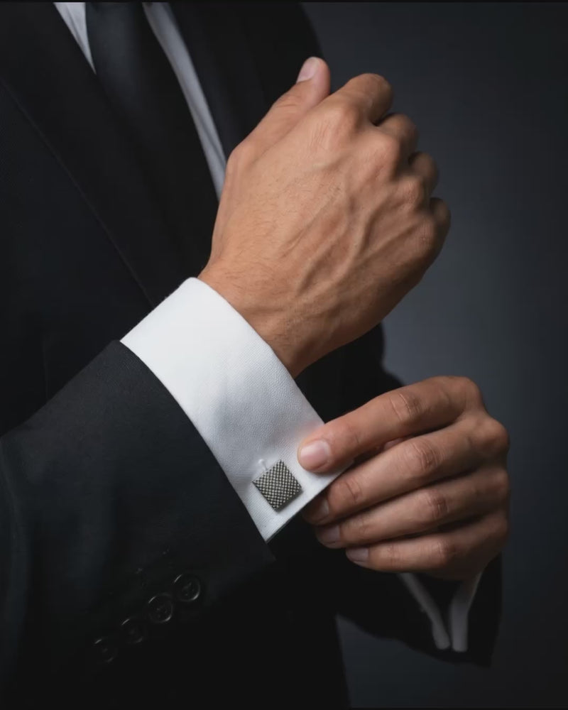 Densely Textured Cufflinks Video