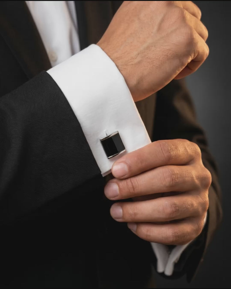 Curved Square Cufflinks Video