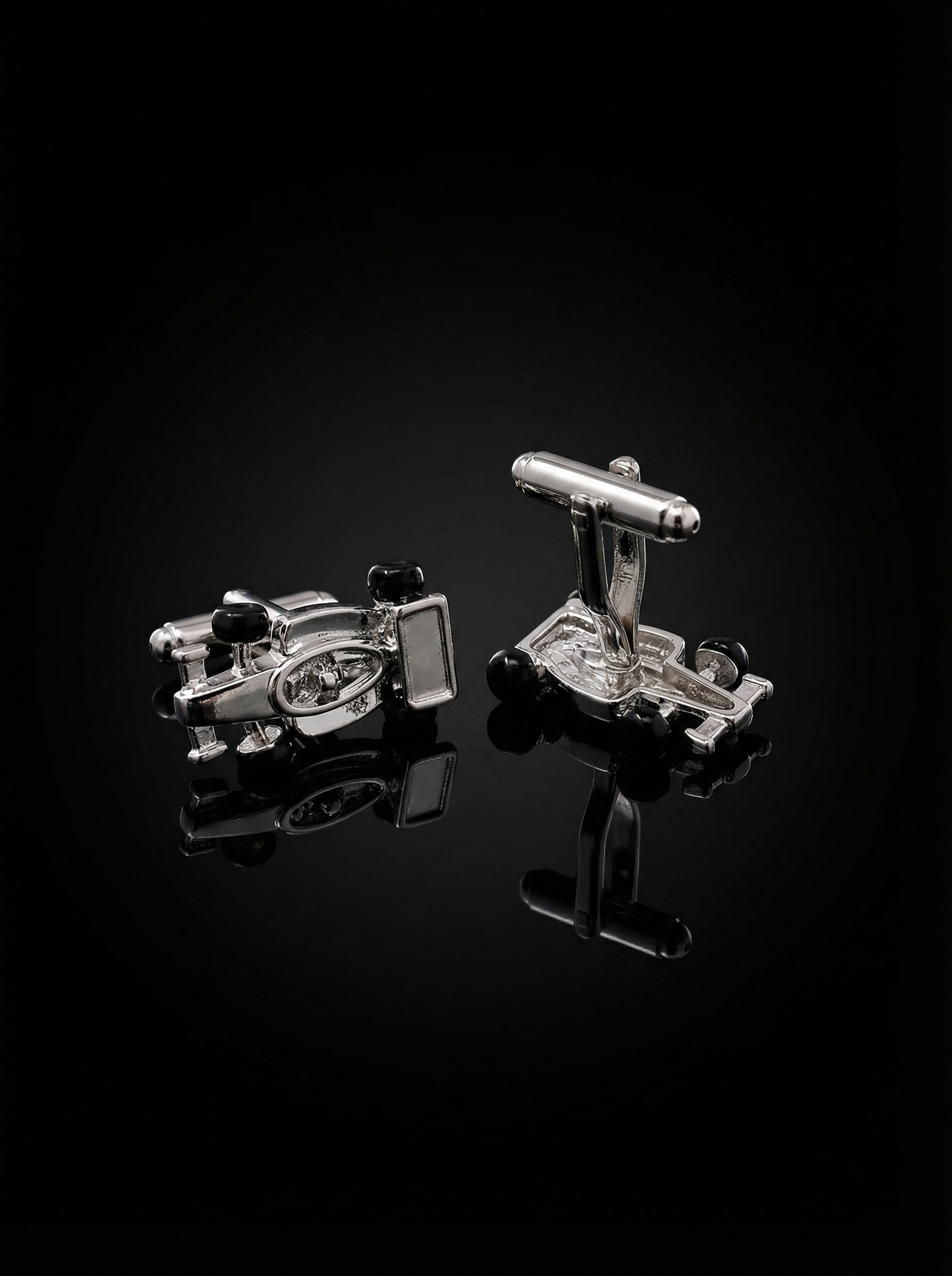 Race Car Cufflinks Tivaaro