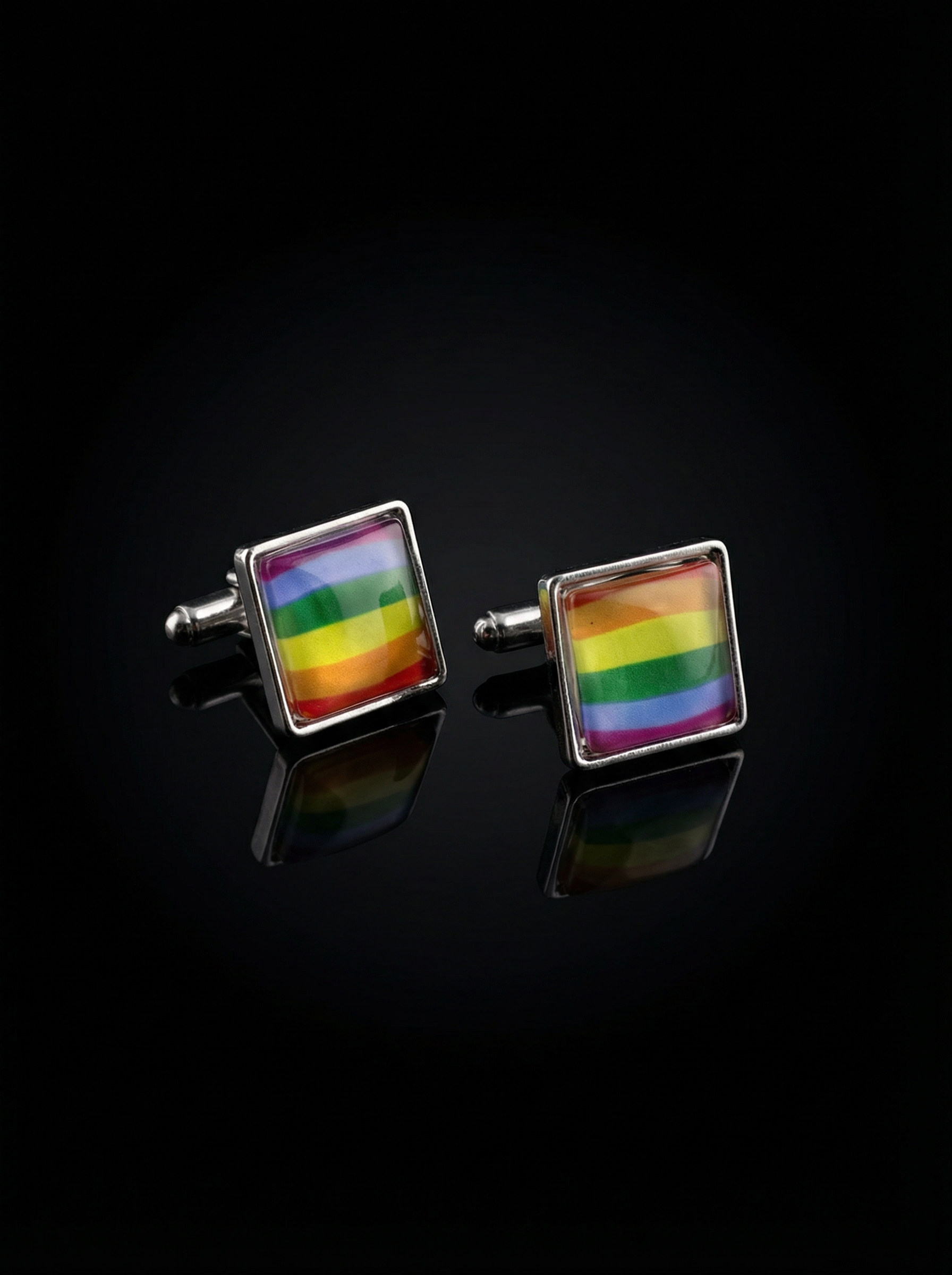 Rainbow Cufflinks Tivaaro