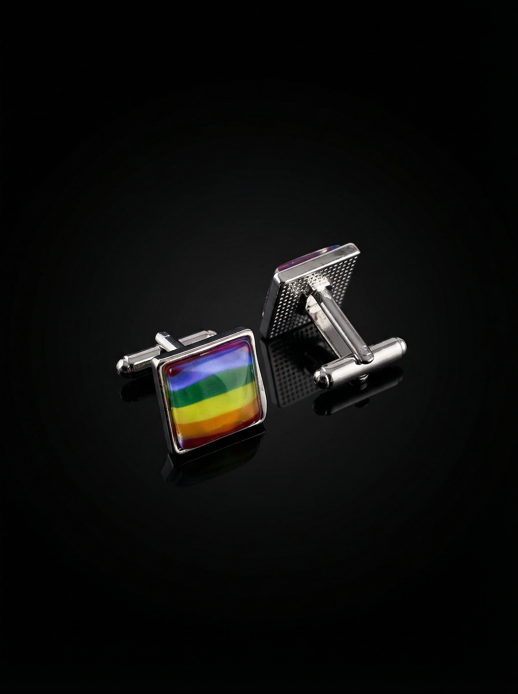 Rainbow Cufflinks Tivaaro